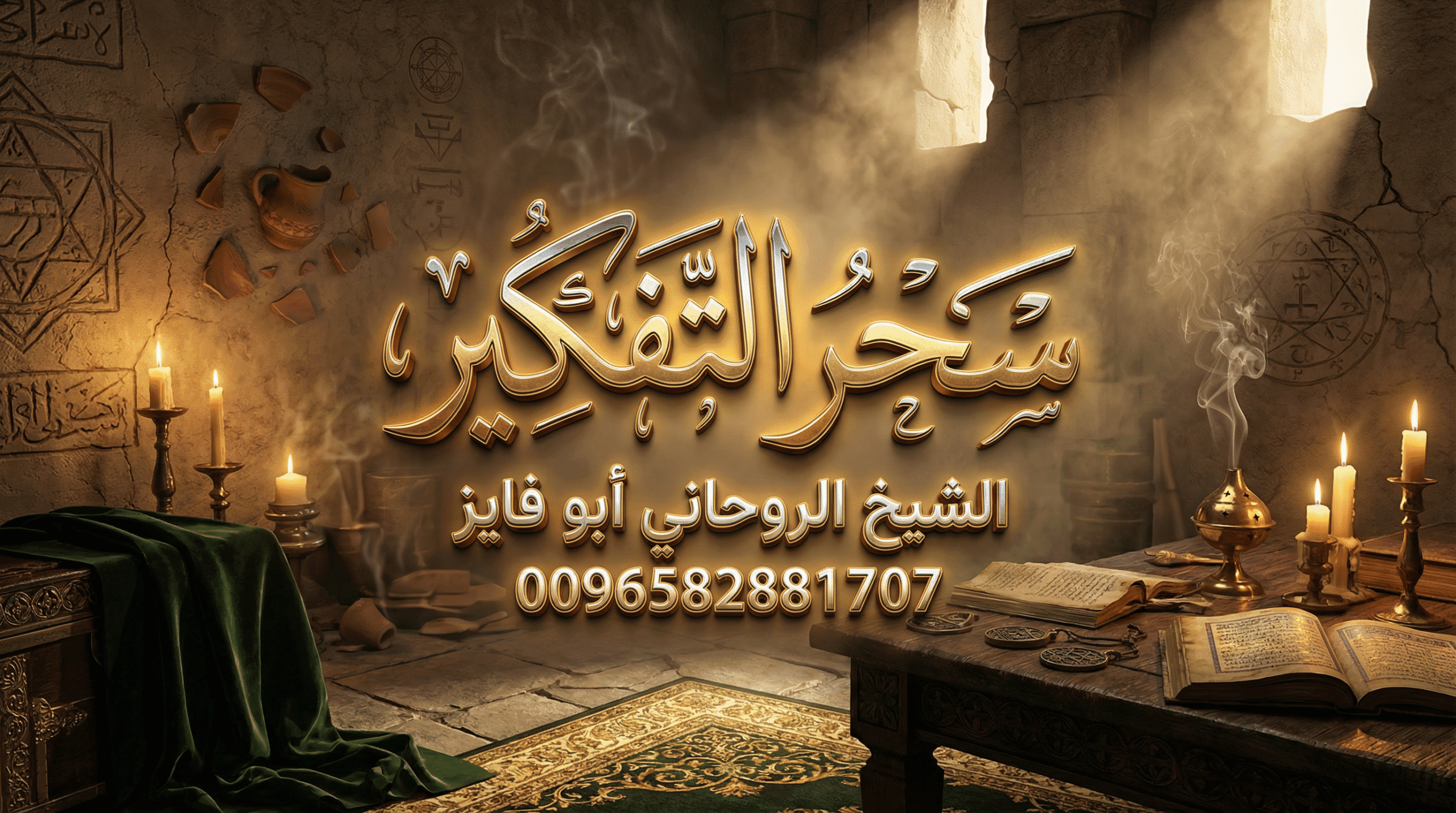 سحر التفكير وأعراض التوهان الذهني وتشويش العقل